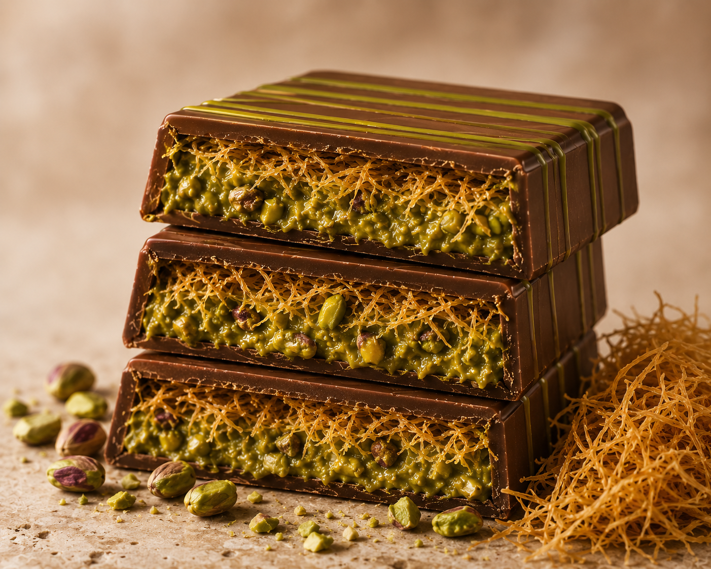 Matcha kataifi